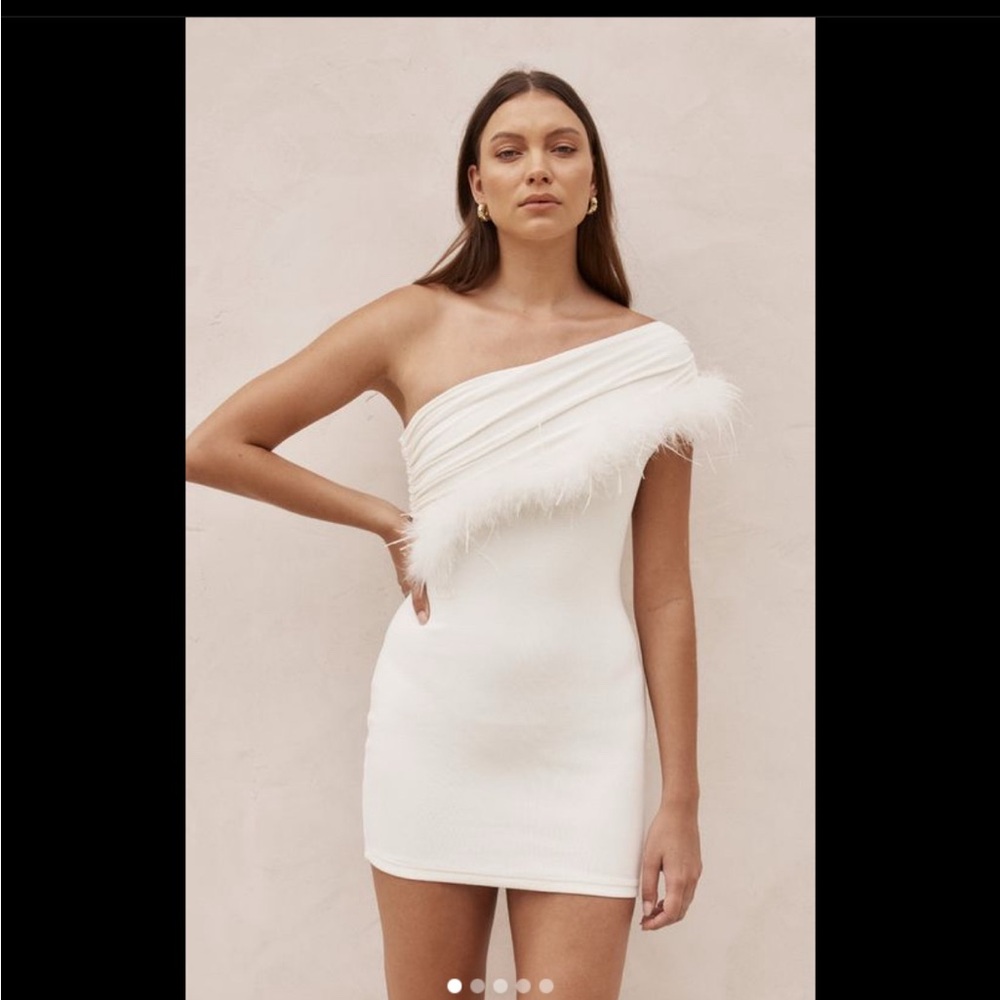 Johansen The Moment Mini Dress White